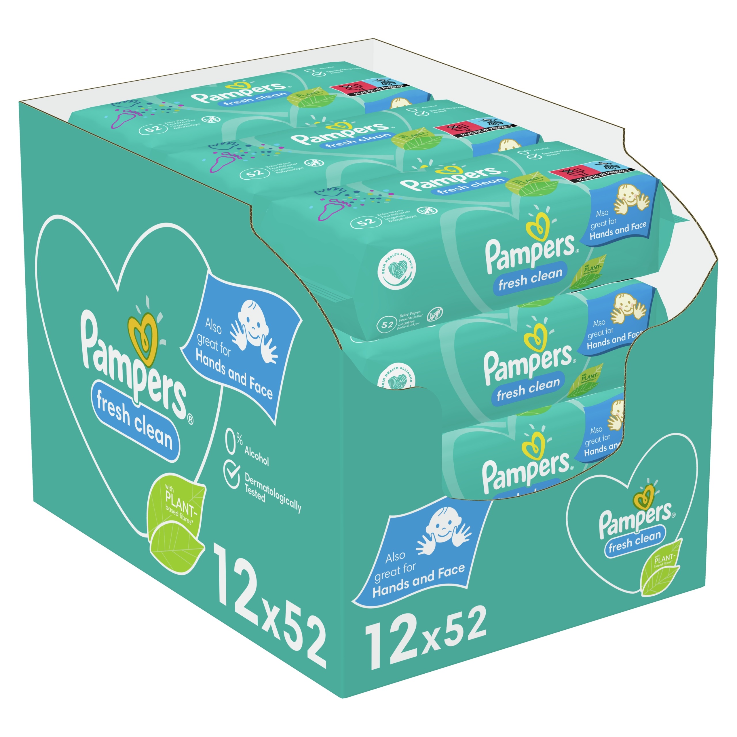 chusteczki pampers baby fresh 64 szt