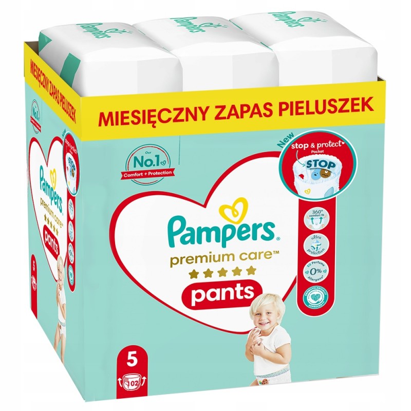 pieluchomajtki pampers 5 jak wlożyc