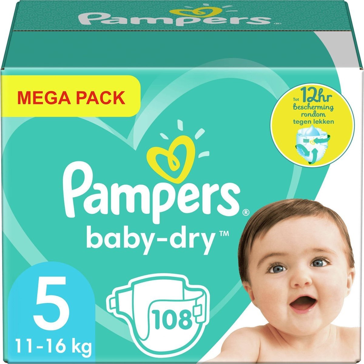 giga pack pampers maat 5