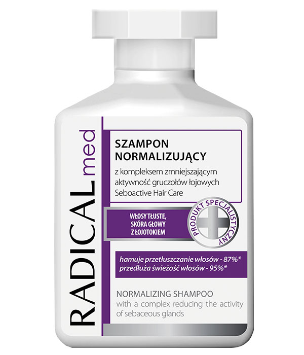 ideepharm radical med szampon normalizujący 300 ml