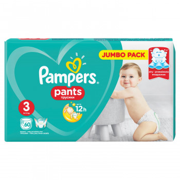 pampers pants 5 junior 12-18kg 96 szt