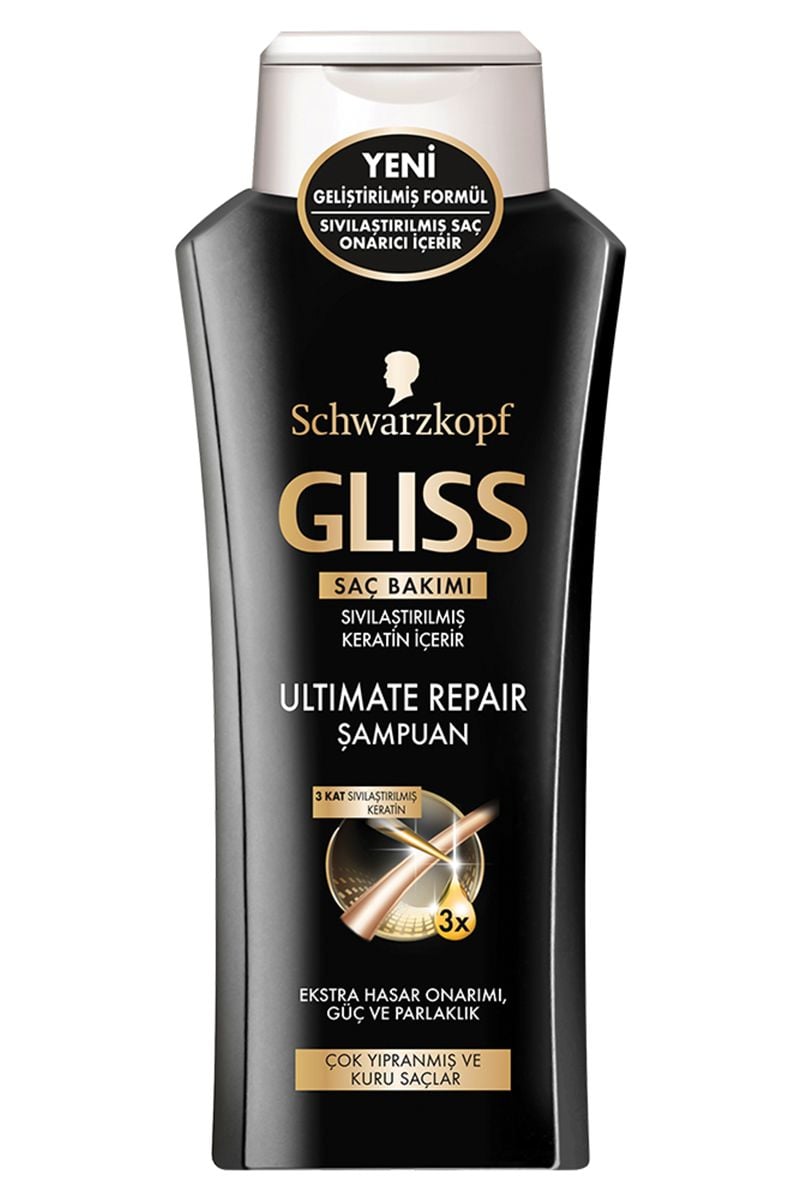 gliss kur hair repair szampon ultimate repair 400 ml