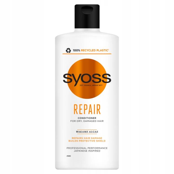 syoss professional performance szampon repair opinie