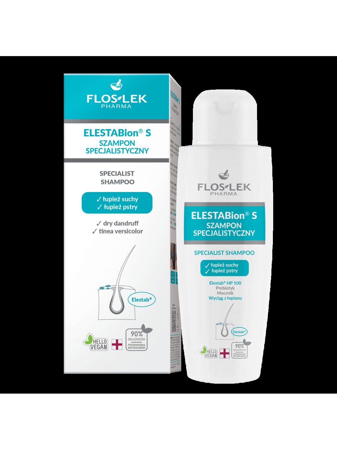 flos-lek elestabion s szampon dermatologiczny łupież suchy i pstry