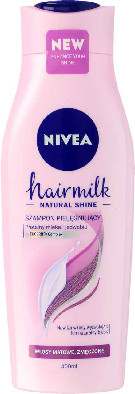 nivea hairmilk szampon mleczny