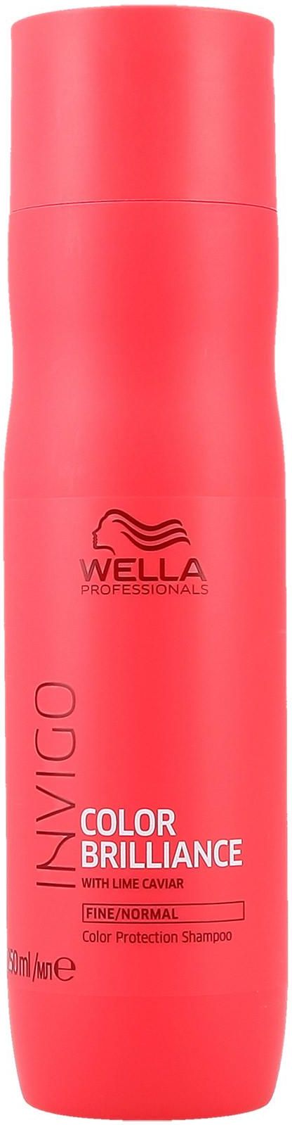 wella brilliance szampon do włosów farbowanych grubych opinie