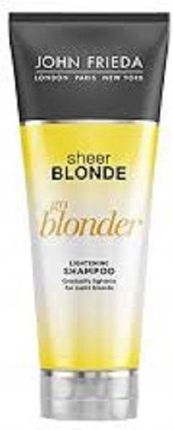 sheer blonde szampon rozjaśniający włosy opinie