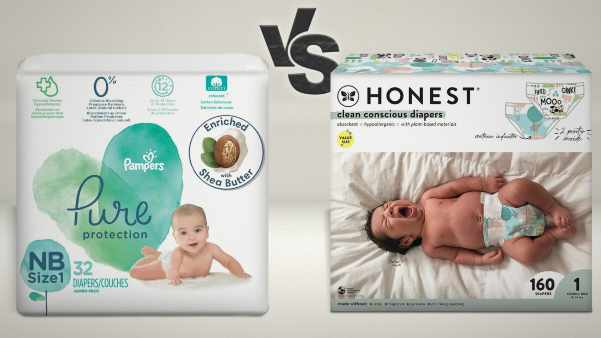 difference entre pampers pure protection et harmony