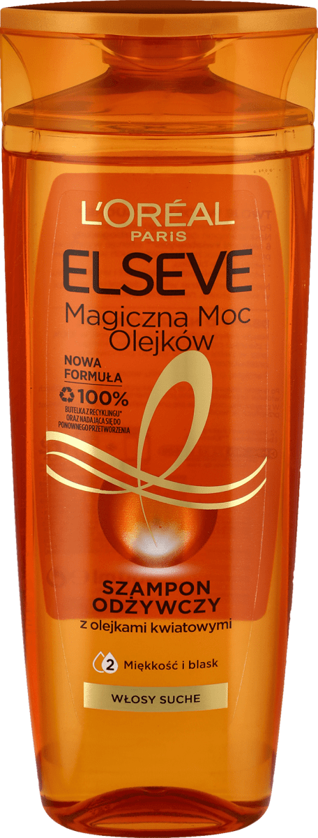 loreal magiczna moc olejków szampon odżywka eliksir odbudowujący
