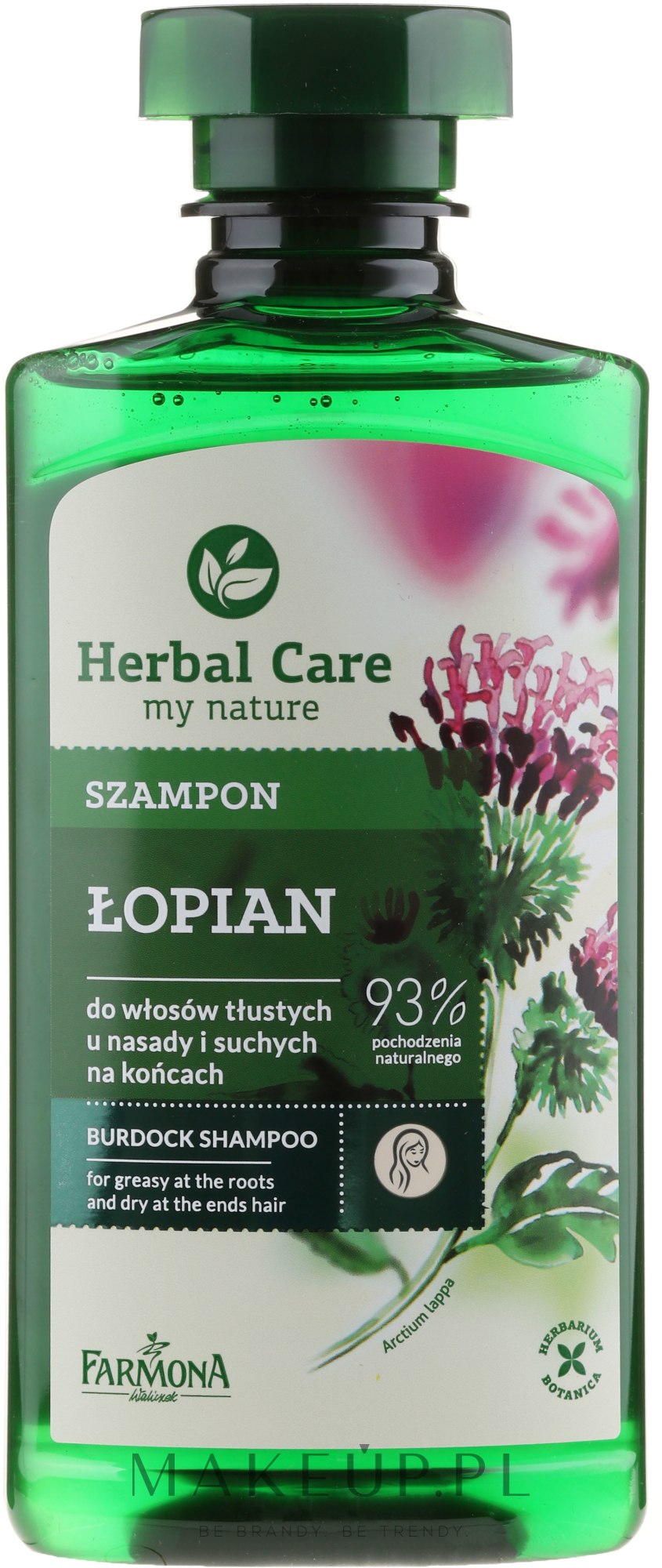 herbal care szampon do włosów farbowanych