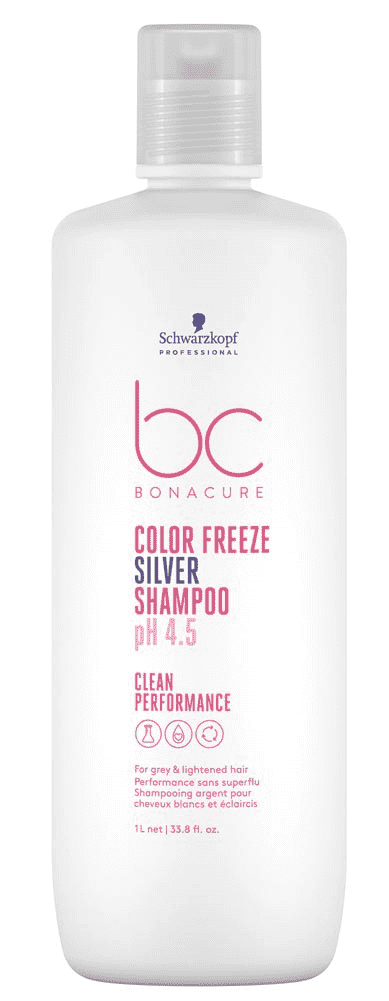 schwarzkopf bonacure ph 4.5 color freeze szampon silver