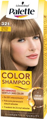 schwarzkopf szampon koloryzujacy średni blond