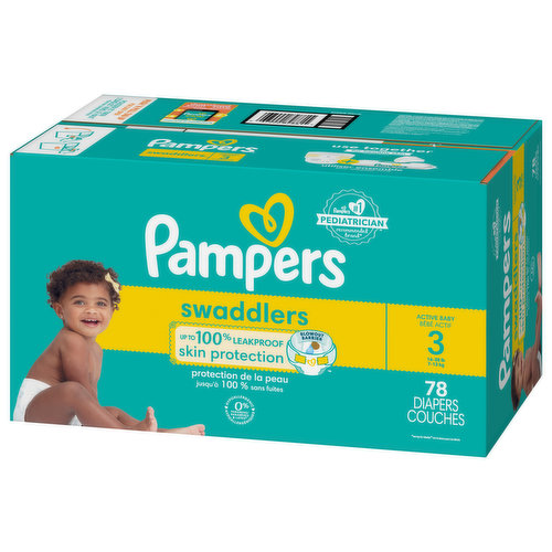pampers active baby production