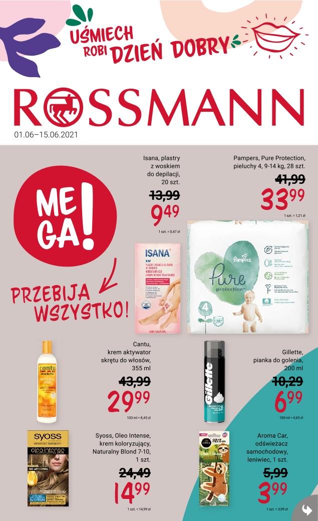 rossmann pampers promocje