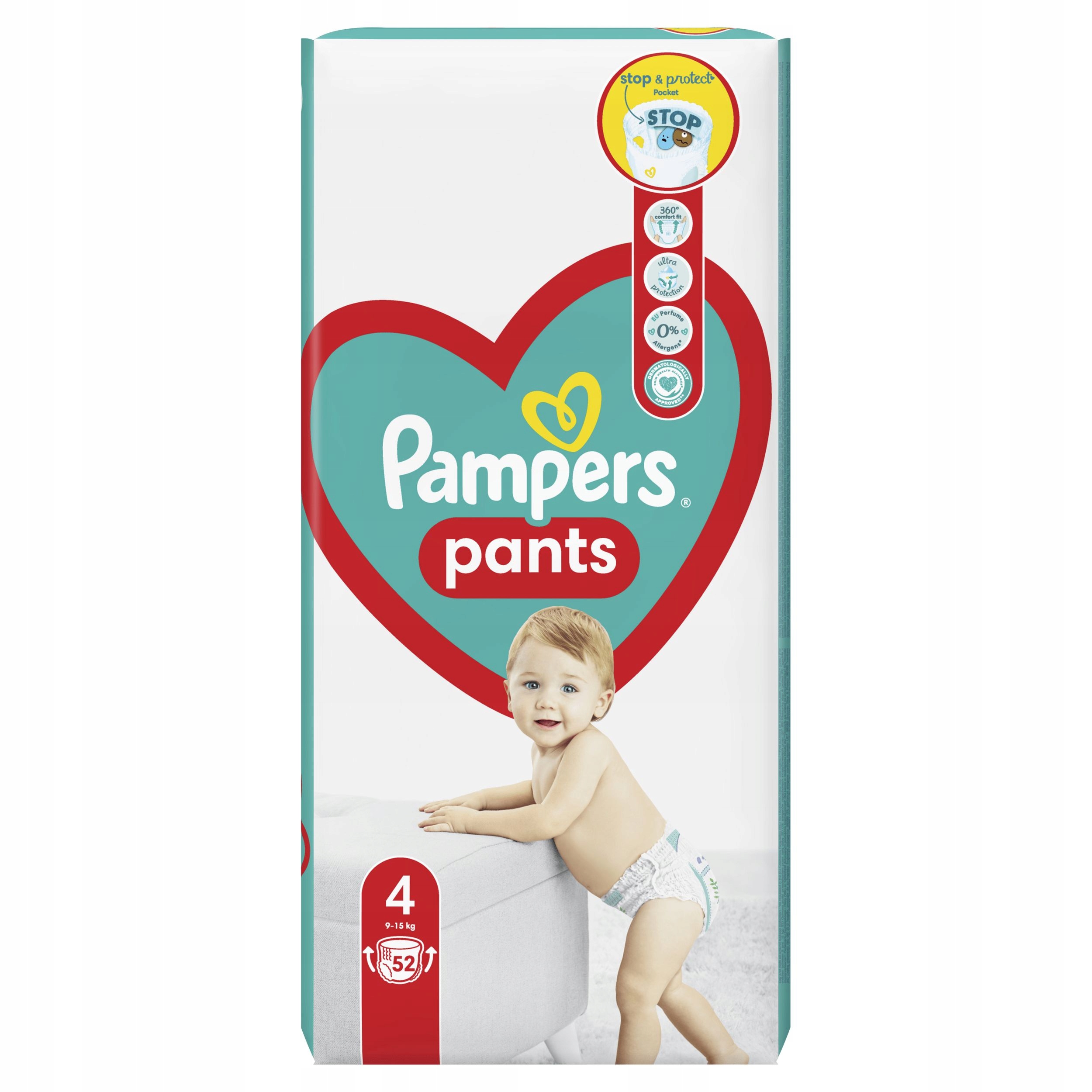 pampers pieluchomajtki pants 4