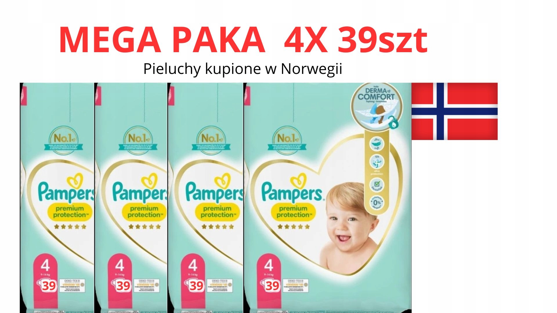 pampers 1 paka