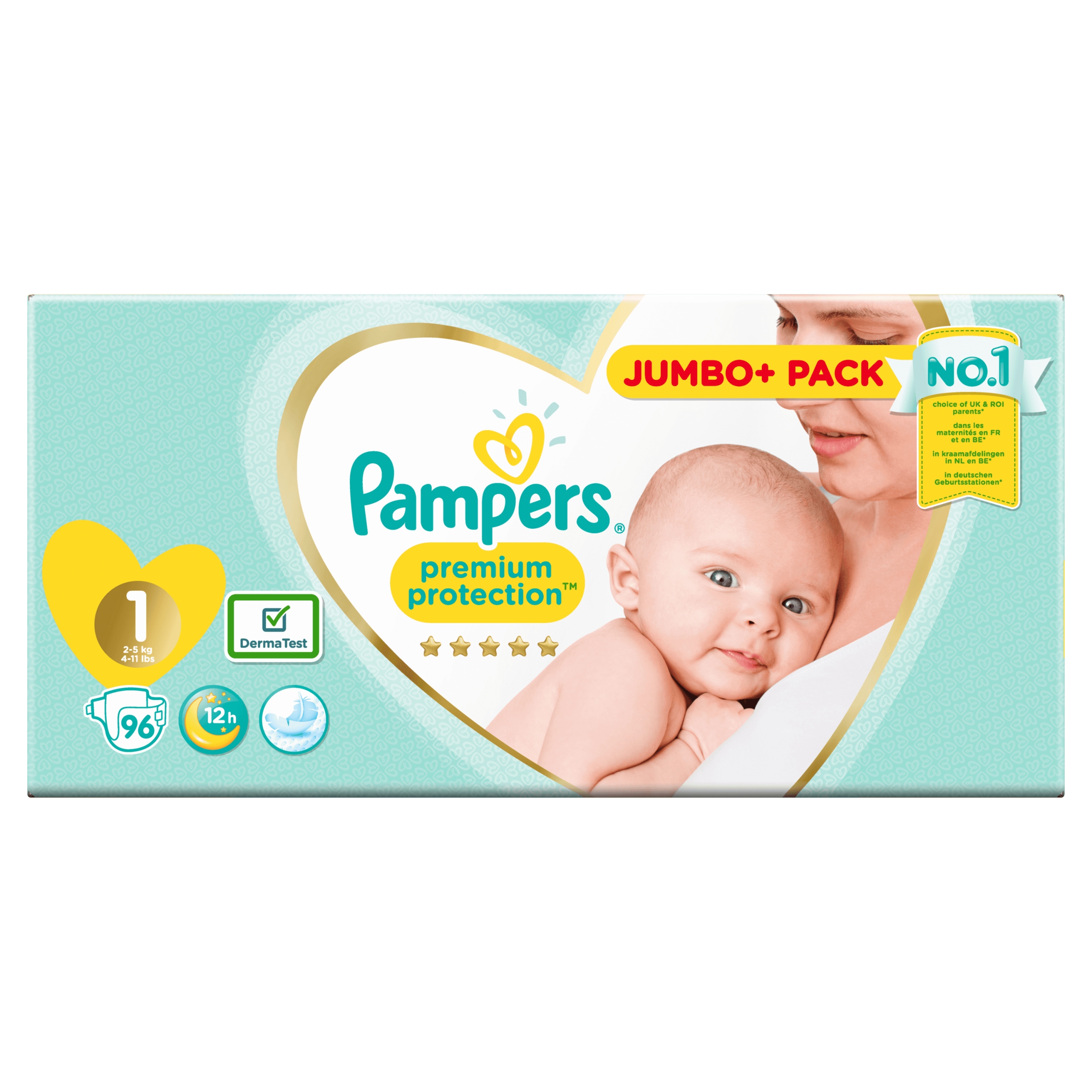 pampers premium care 2 96 sztuk