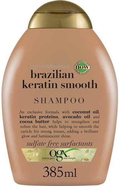 szampon wygładzający z brazylijską keratyną