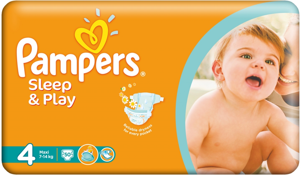 pampers sleep and play 4 50 ks