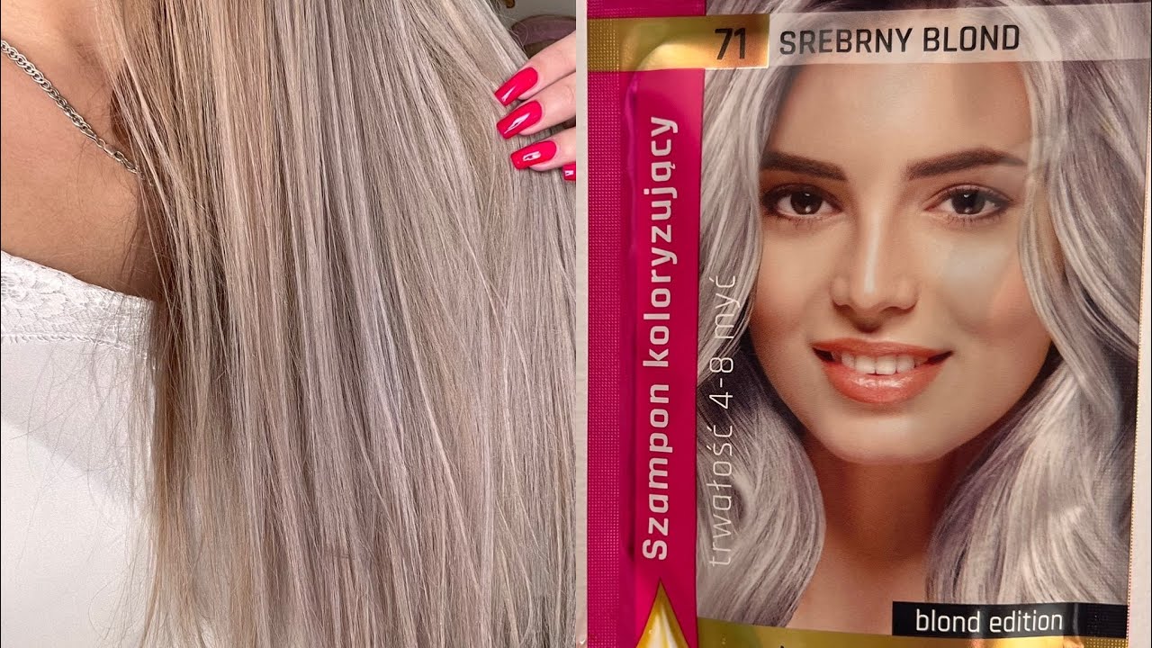 szampon koloryzujący szary blond