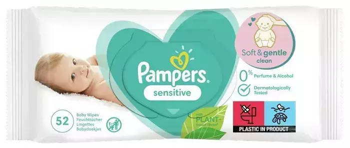 pampers sensitive chusteczki nawilżane