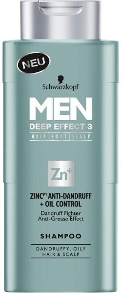 schwarzkopf men szampon do włosów przeciwłupieżowy z cynkiem 250 ml