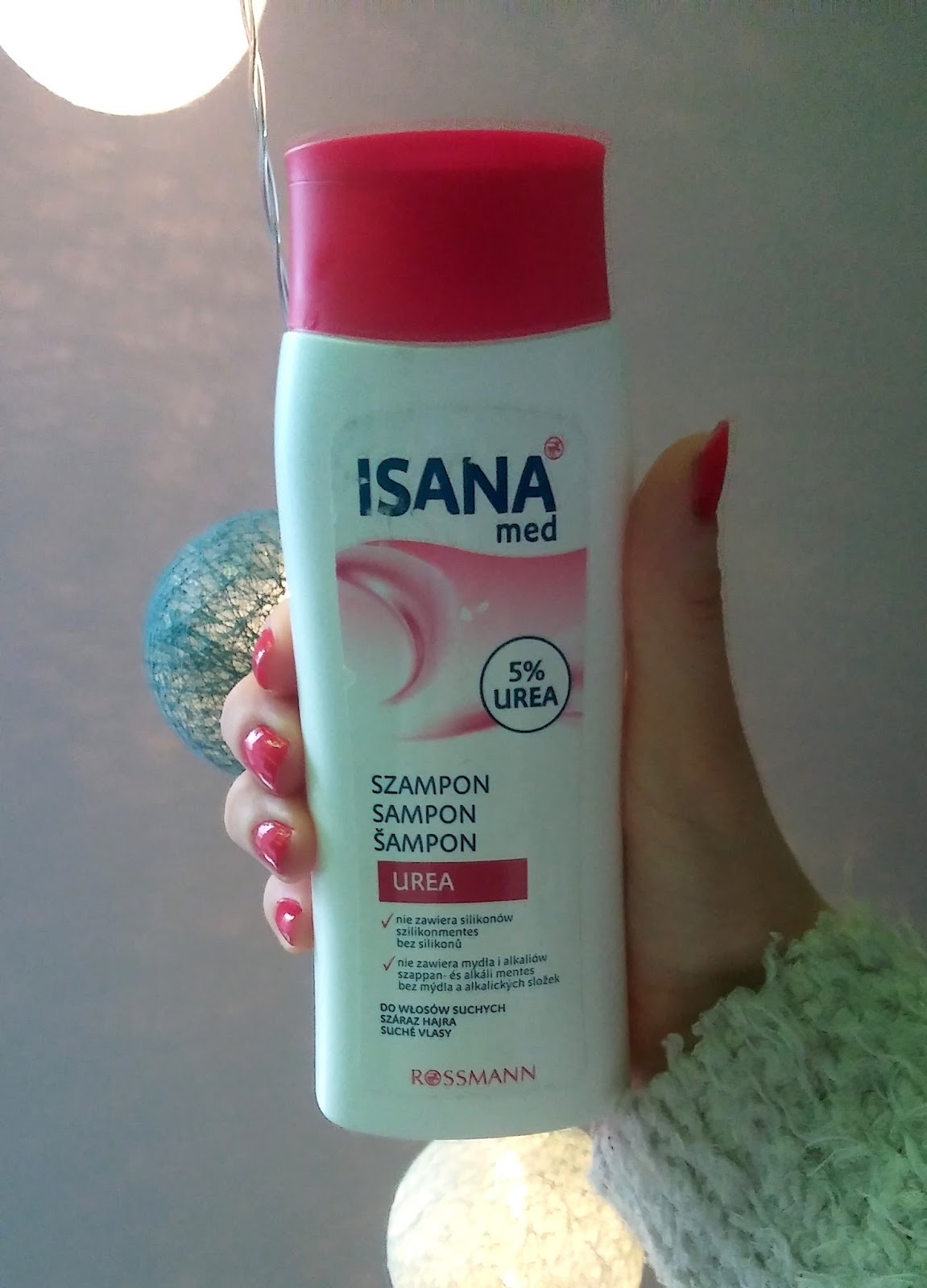 3 szampon urea isana med