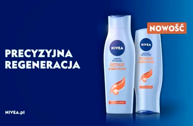 szampon do włosów reklama nivea