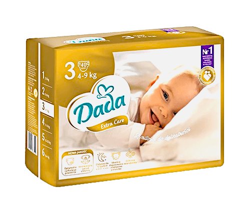 pieluchy dada 4 extra care