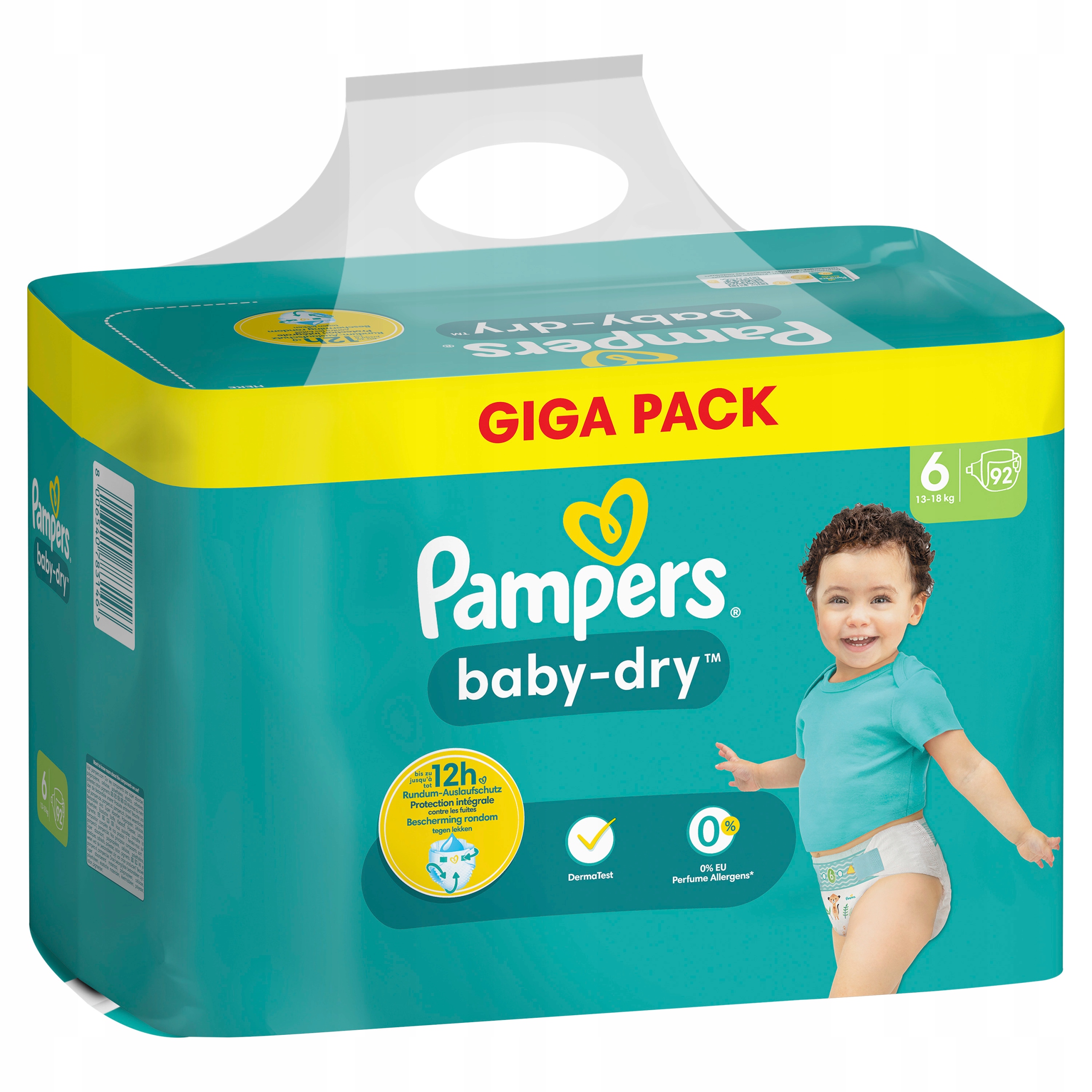 pampers new baby-dry pieluchy rozmiar 2 mini 3-6kg 100 sztuk