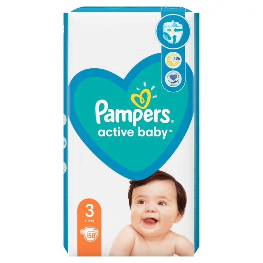 pampers 3 108 sztuk cena