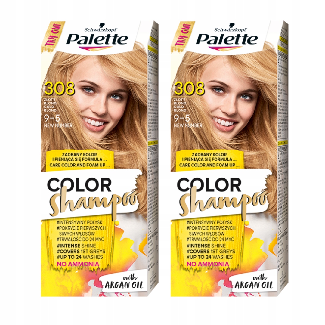 schwarzkopf palette color shampoo szampon koloryzujący do 24 myć blond