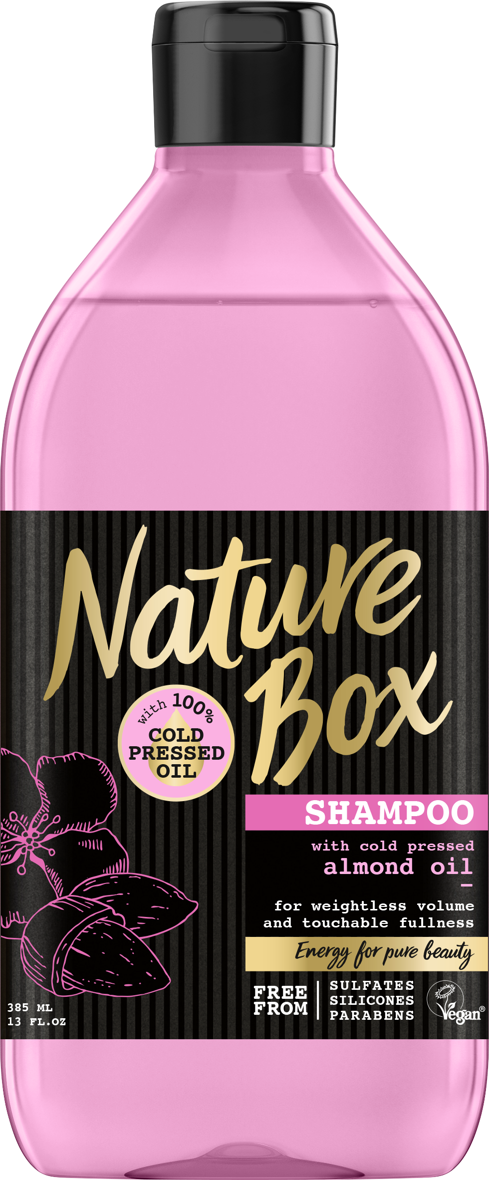 nature box szampon do włosów z olejem migdałowym