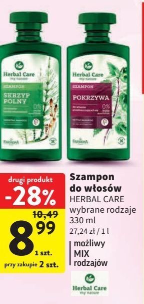 szampon herbal care rossmann