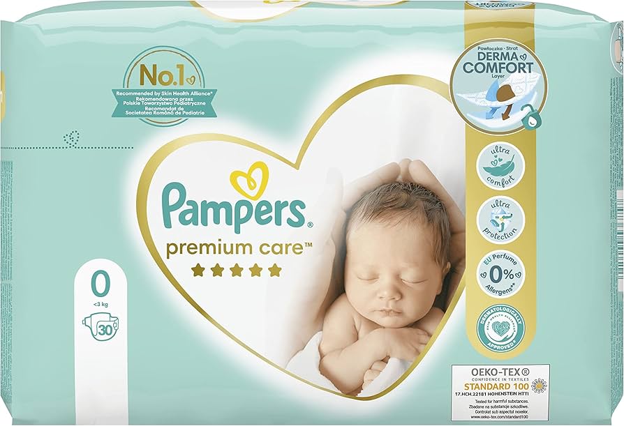 pampers premium rozmiar 0