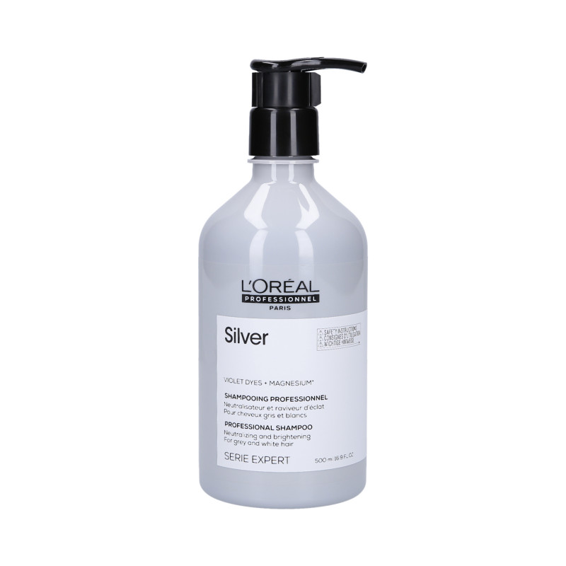 loreal silver szampon do włosów blond i siwych