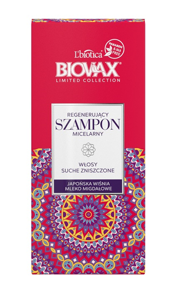 szampon biovax micelarny japonska wisnia