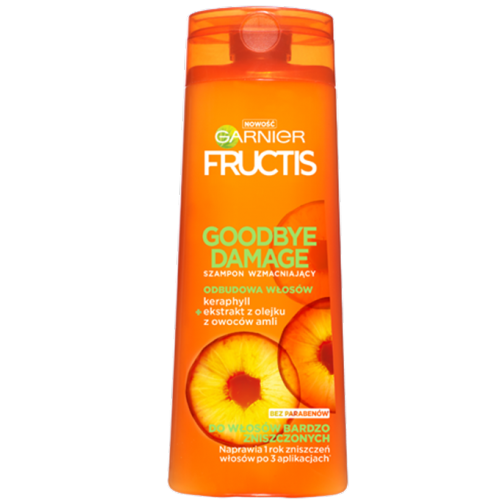 pomaranczowy szampon z garnier fructis