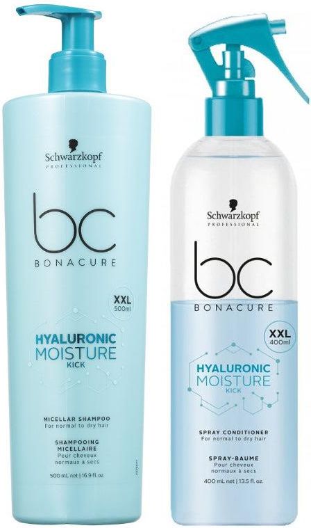 schwarzkopf bc hialuronic moisture kick szampon micelarny nawilżający