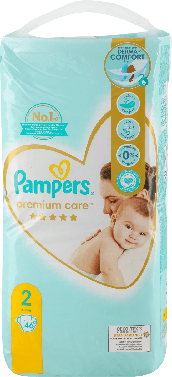 pampers premium care 2 cena