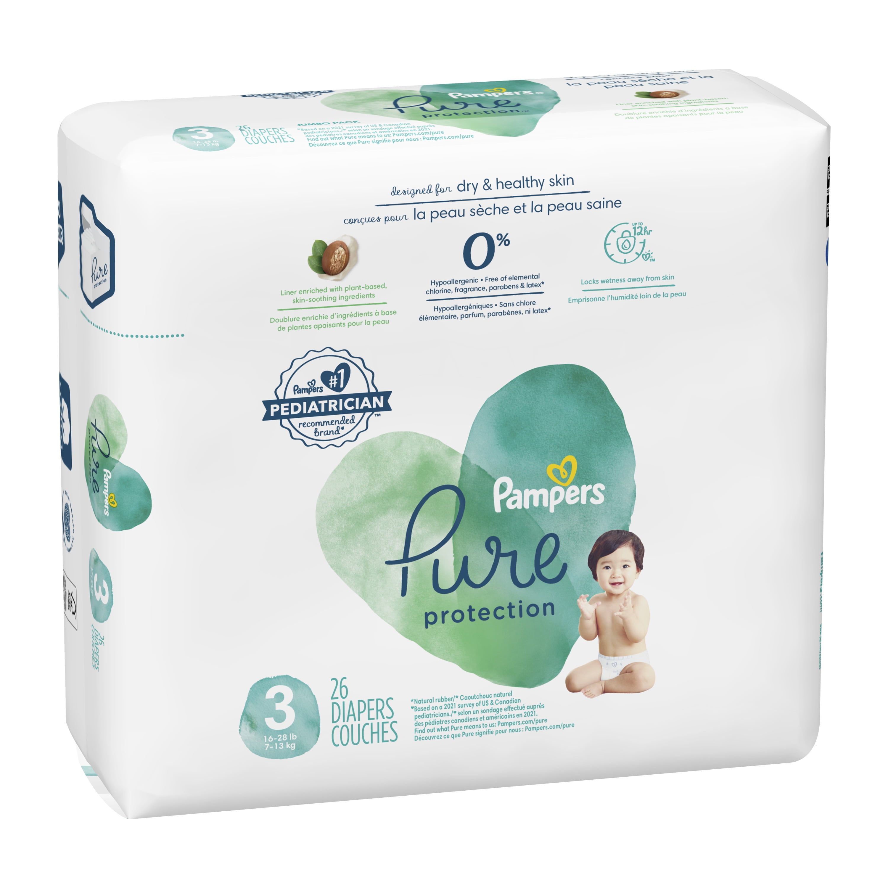 pieluchy pampers pure 1