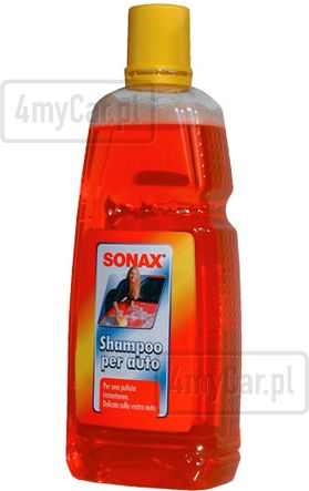 sonax szampon samochodowy z woskiem