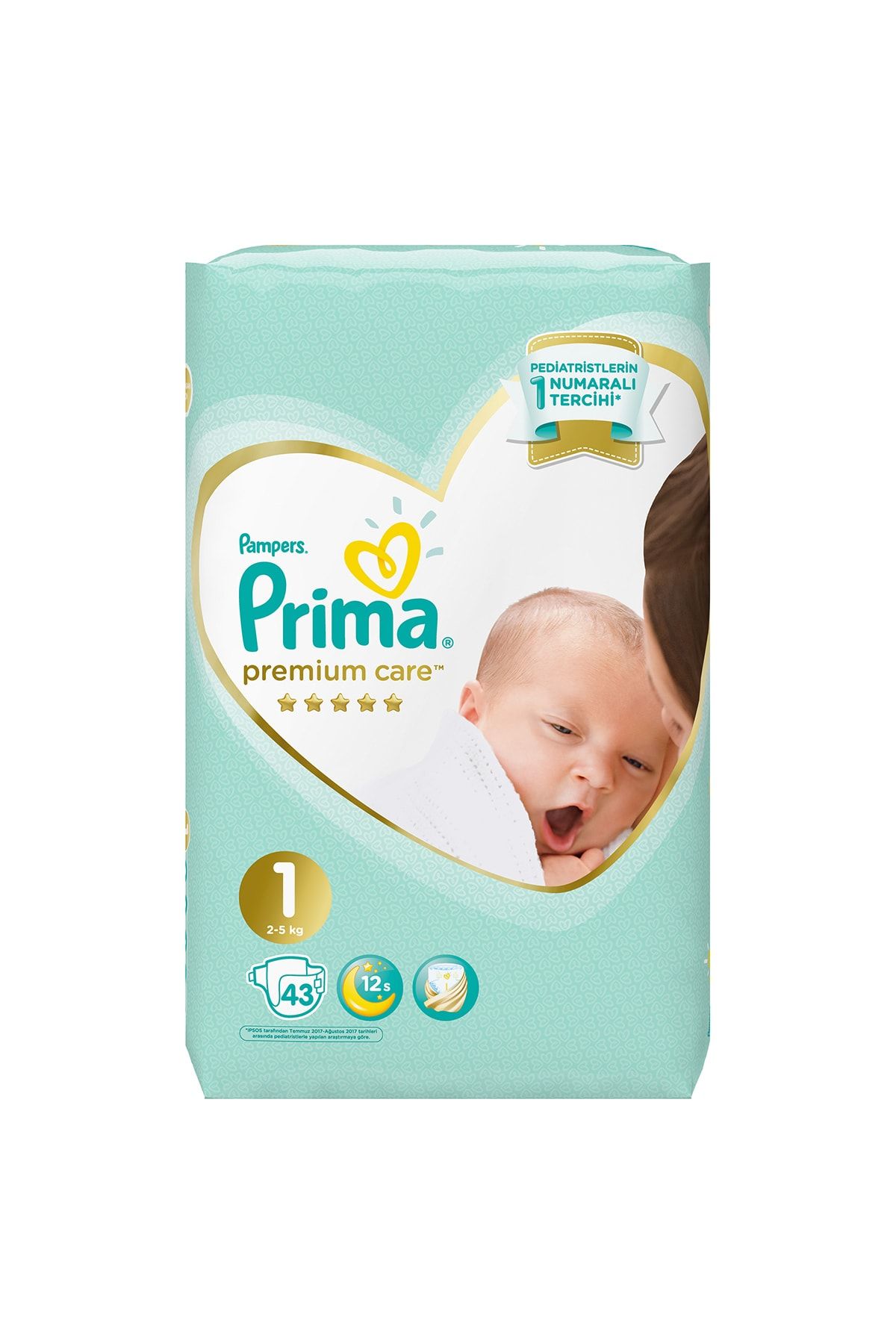 pampers premium care 1 43szt 2-5 kg