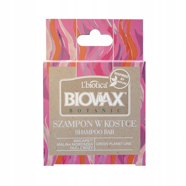 szampon w kostce biovax w aluminium