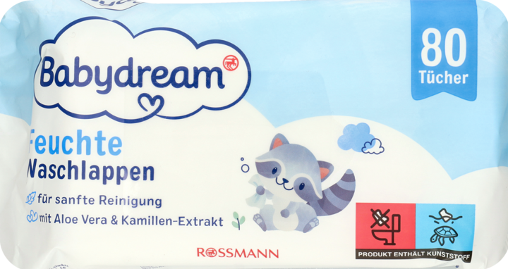 babydream chusteczki nawilżane dla niemowląt