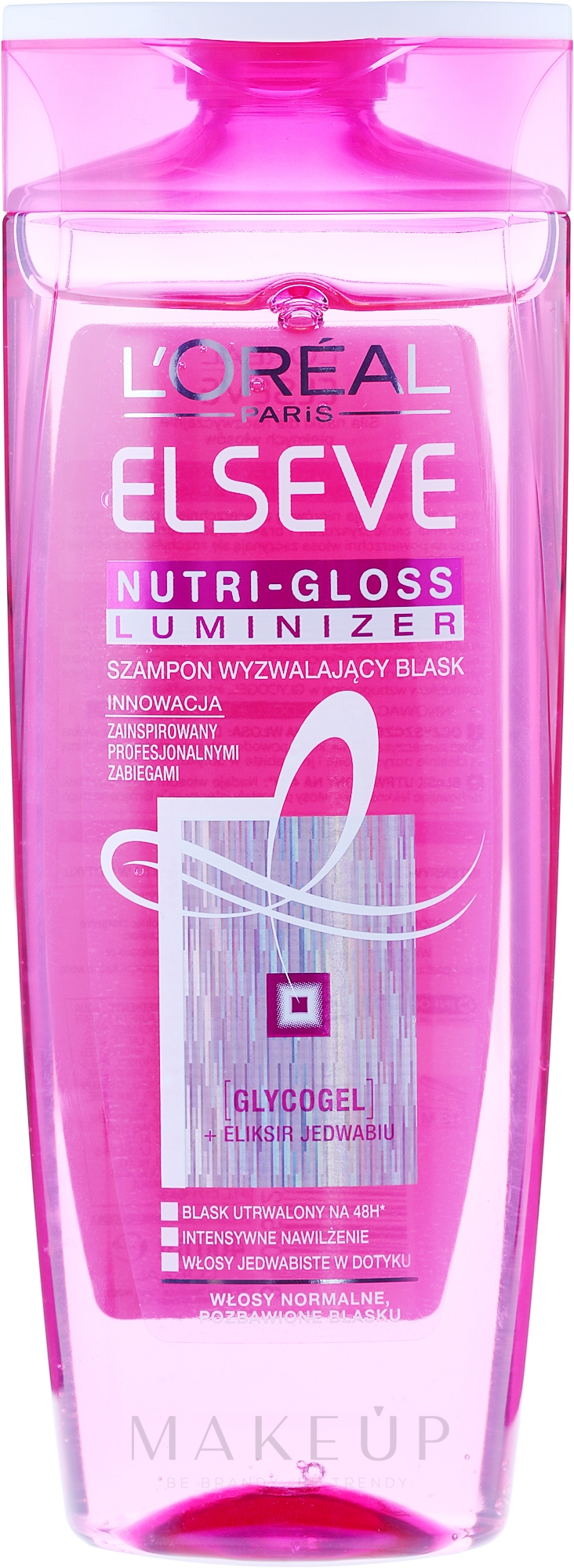 szampon loreal elseve nutri gloss luminizer