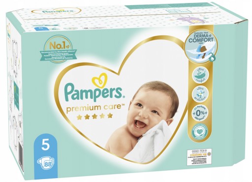 pampers premium care 88 szt