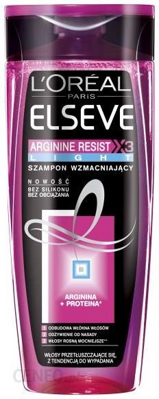 loreal elseve szampon arginine resist light opinie