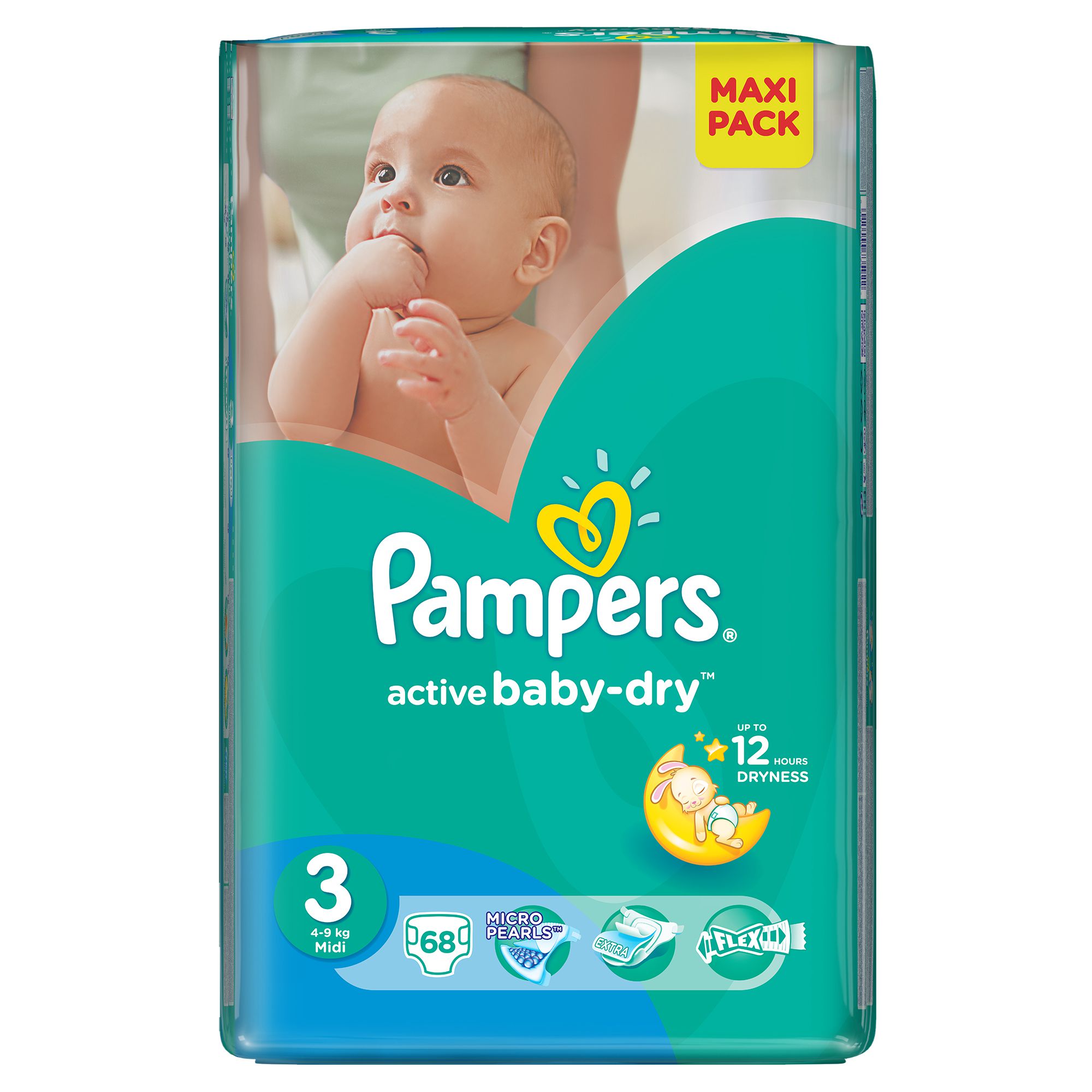 pampers 3 68 sztuk