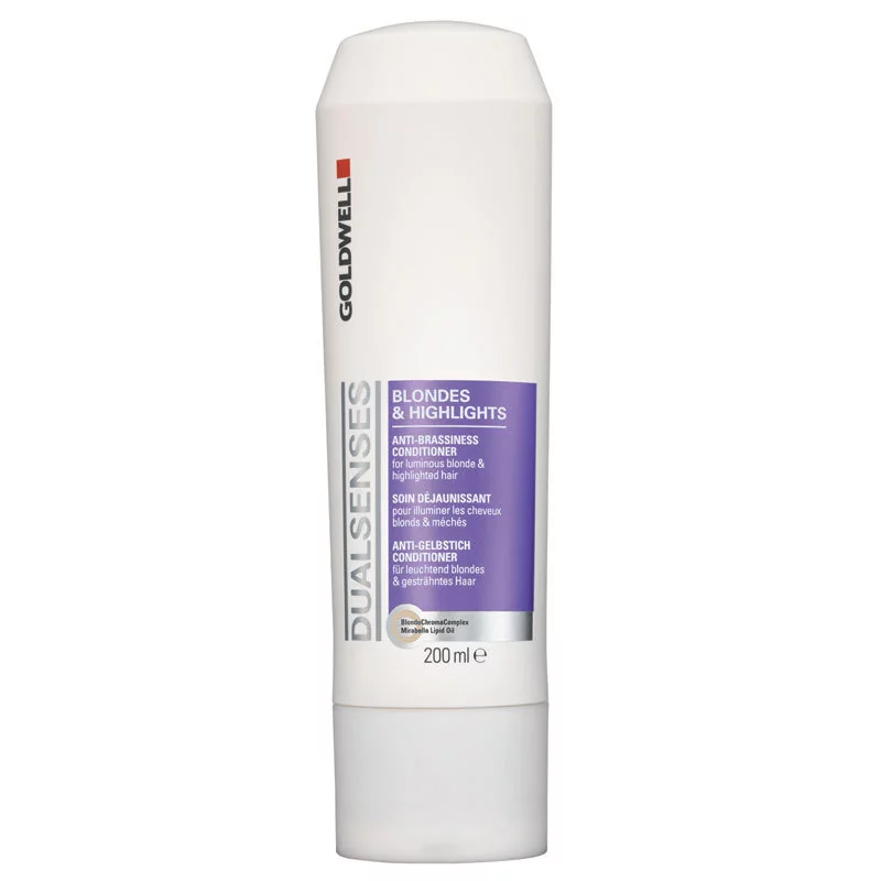 goldwell dualsenses blondes odżywka neutralizująca do włosów blond 200ml